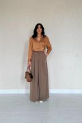 Moccah Pileli Comfort Pantolon resmi